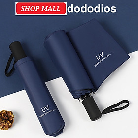Ô Dù Che Mưa Nắng, Ô Chống Tia UV, Dù 8 Nan Cầm Tay Gấp Gọn Tiện Lợi - Hàng chính hãng dododios