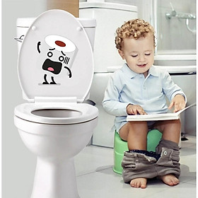Mua Decal dán nắp bồn cầu WC giá rẻ