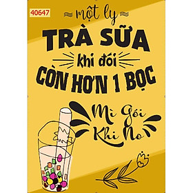 Mua tranh 3D dán trang trí quán trà sữa