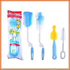 Mua Cọ bình sữa núm ty MOONSHIP 4 chi tiết tiện lợi cho mẹ