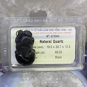 Mua Tỳ Hưu Thạch Anh Đen Thiên Nhiên Kiểm Định Tự Nhiên