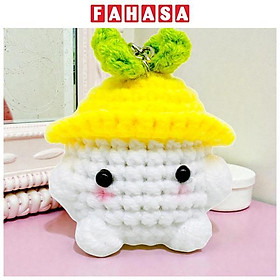 Móc Khoá Len Hình Nấm - Mẫu 6