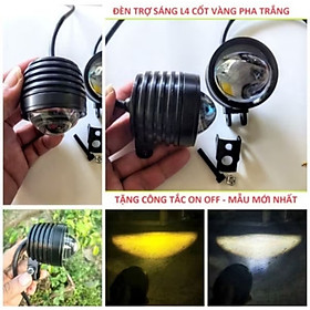 Mua 1 ĐÈN LED TRỢ SÁNG BI CẦU T20 SIÊU SÁNG PHA VÀNG CỐT TRẮNG LẮP XE MÁY ÔTÔ XE ĐIỆN