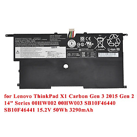 Mua Pin battery cho Laptop Lenovo ThinkPad X1 Carbon gen 3 (3rd) 2015 00HW002 00HW003 SB10F46440 SB10F46441 4ICP5/58/73-2