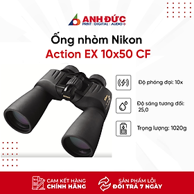 Ống Nhòm Nikon Action EX 10x50 Waterproof - Hàng Chính Hãng