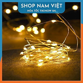 Đèn Led Đom Đóm Dây Đồng Uốn Dẻo Trang Trí Noel, Giáng Sinh, Năm Mới