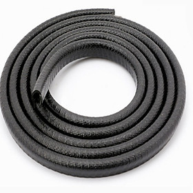 NẸP VIỀN CAO SU CHỮ U TRANG TRÍ VÀ CHỒNG XƯỚC CỬA Ô TÔ - MÀU ĐEN - 5 MÉT MỖI CUỘN