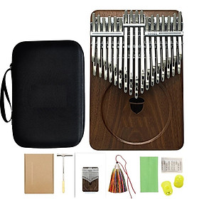 Mua Đàn kalimba 34 phím M-34K01S gỗ ÓC CHÓ ĐEN BẮC MỸ