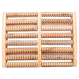 Bàn Lăn Massage Chân Bằng Gỗ 5 Hàng, 6 Hàng, 7 Hàng, 8 Hàng Giúp Lưu Thông Kinh Mạch, Cải Thiện Giấc Ngủ, Bảo Vệ Sức Khỏe – Bàn Lăn Chân Gỗ Cho Văn Phòng, Gia Đình