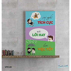 Mua Tranh canvas treo văn phòng tạo động lực