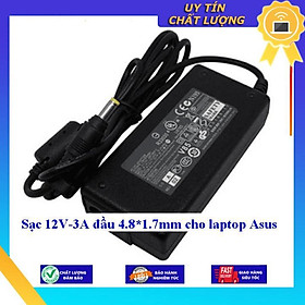 Sạc 12V-3A đầu 4.8*1.7mm cho laptop Asus - Hàng Nhập Khẩu New Seal