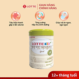 Sữa Dê Lotte Kid A+ Hàn Quốc, bổ sung canxi hỗ trợ phát triển chiều cao
