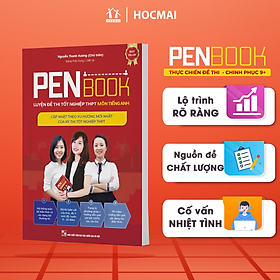 PENBOOK – Luyện đề ganh đua chất lượng nghiệp trung học phổ thông môn Tiếng Anh