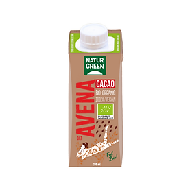 Nước Yến Mạch Cacao Hữu Cơ Organic Oat Cocoa Calcium Drink Naturgreen 200ml