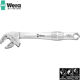 Cờ lê tự điều chỉnh size 16 - 19 (hệ mét) hay 5/8"-3/4" (hệ inch) 6004 Joker L self-setting spanner Wera 05020101001