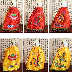 Mua Áo choàng tượng Phật 20cm (họa tiết hoa sen  phượng hoàng)