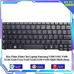 Bàn Phím Dành Cho Laptop Samsung N100 N101 N108 N128 N140 N143 N145 N148 N150 N158 NB20 NB30 (Đen) - Hàng Nhập Khẩu 