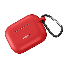 Bao case silicon chống sốc siêu mỏng cho tai nghe Apple Airpods Pro hiệu ROCK RPC-1532 (Mỏng 0.2mm, bảo vệ toàn diện, vật liệu cao cấp) - Hàng nhập khẩu