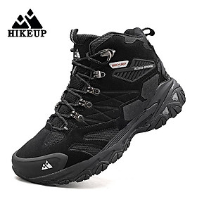 Giày đi bộ đi bộ đi bộ đi bộ đường dài ngoài trời Color: Black Shoe Size: 45