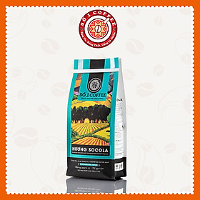 Cà Phê Nguyên Chất - Cà Phê ROBUSTA Hương Socola Nguyên Chất, Loại Cà Phê Rang Xay Pha Máy, Rang Mộc 100% , Ngon Đậm Đà, Đạt Tiêu Chuẩn Xuất Khẩu - Gói 500g