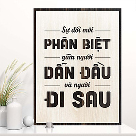 Mua Tranh truyền động lực TBIG105: Sự đổi mới phân biệt giữa người dẫn đầu và người đi sau