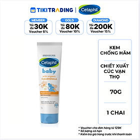 Kem Chống Hăm Cho Bé Cetaphil Baby Chiết Xuất Cúc Vạn Thọ Hữu Cơ 70G