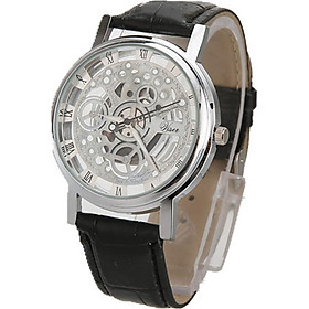 Leather Stainless Steel Wrist Watch Watches Watches