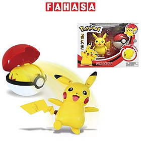 Đồ Chơi Bóng Pokemon Biến Hình: Pikachu - Pokemon Toys ZC8901E