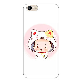 Ốp lưng dẻo cho Apple iPhone 6 / 6s _Couple Boy 08