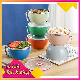 Mua Tô Inox 2 Lớp Hàn Quốc 900ml Có Nắp Đậy Giữ Nhiệt Đa Năng FREESHIP  TP S