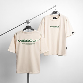 Áo Thun Local Brand Missout Logo Nam Nữ Tay Lỡ Oversize Unisex Full Mạc
