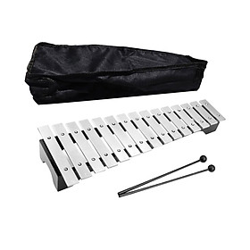 15 Note Metal Xylophone Music Instrument Percussion for Kids and Adult