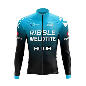 Màu gradient mùa thu Huub Cycling Jersey Long Sleeve 2023 MỚI quần áo đi xe đạp thể thao thoáng khí Jersey nam đường xe đạp MTB Quần Color: 8 Size: XS