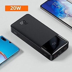 Mua Sạc dự phòng Baseus hỗ trợ sạc nhanh cho các thiết bị hệ điều hành Android/iOS 30000mAh/20000mAh/10000mAh cao cấp