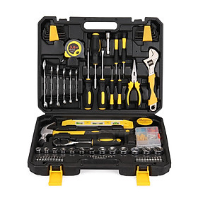 108pcs Tool Set Household Hardware Hand Tools Combination Auto Repairing Kit Tool Box