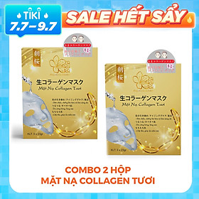 COMBO 2 HỘP MẶT NẠ COLLAGEN TƯƠI