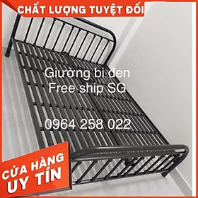 Giường bi đen ngang 1m6 dài 2m tphcm.