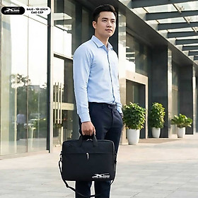 Cặp Đựng Laptop Cao Cấp Xbags Elegant Chống Nước Chống Sốc, Đựng Laptop 15.6 Inch, Màu Đen Sang Trọng Chuyên Nghiệp Xb4201!