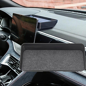 Tray behind Navigation Screen Tray Practical Non Slip Auto Parts Dashboard Storage Box Tissue Holder for Yuan Plus Atto 3