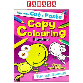 Fun With Cut & Paste Copy Colouring: Playtime