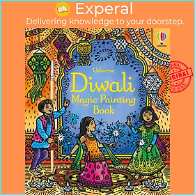 Sách - Diwali Magic Painting Book by Nilesh Mistry (UK edition, paperback)