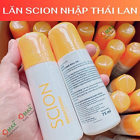 Lăn Khử Mùi SCION Brightening Roll-on 75ml Nhập Thailand- Ngăn Mùi Hôi Nách - Không Làm Ố Áo - Làm Sáng Da Dưới Cánh Tay
