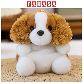 Móc Khóa Thú Bông White Dog - HGT-12