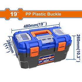 HỘP NHỰA ĐỰNG DỤNG CỤ KHÓA NHỰA 19 " WADFOW WTB1319 - HÀNG CHÍNH HÃNG