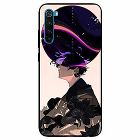 Ốp lưng in cho Xiaomi Redmi Note 8 Chàng Trai Hoa