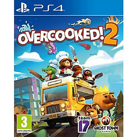 Hình ảnh Đĩa Game Ps4: Over Cooked 2 - Hàng Nhập Khẩu