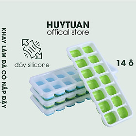 Mua Khay làm đá chống dính 14 ô có nắp đậy (KD14)