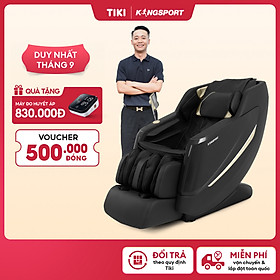 Ghế massage KINGSPORT Standard G5 cao cấp con lăn 3D với 8 bài tập, thiết kế hiện đại 2024, công nghệ massage chuyên sâu