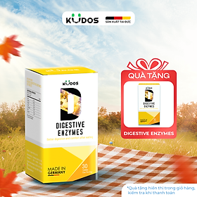Thực phẩm bảo vệ sức khỏe KUDOS DIGESTIVE ENZYMES (30 viên/hộp)