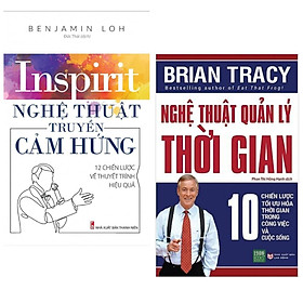 Combo 2 Cuốn: Nghệ Thuật Quản Lý Thời Gian + Nghệ Thuật Truyền Cảm Hứng (Cẩm Nang Tạo Hiệu Qủa Làm Việc Tối Ưu / Tặng Kèm Bookmark Green Life)